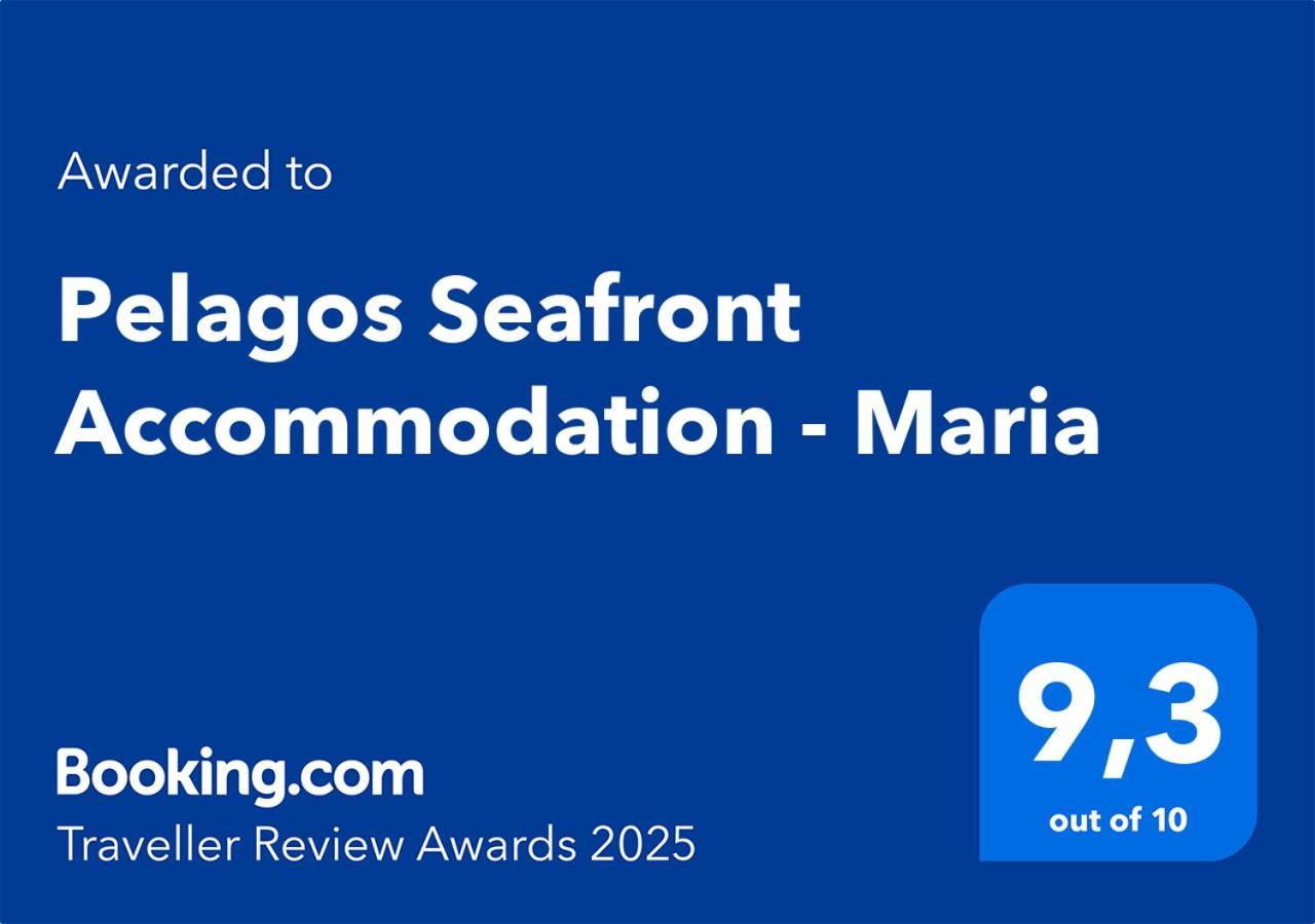 Pelagos Seafront Accommodation - Maria Myrties Екстериор снимка